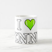 Mug J'adore le tennis (Centre)