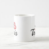 Mug J'adore le tennis (Centre)
