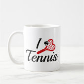Mug J'adore le tennis (Gauche)