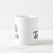 Mug J'adore le tennis (Centre)