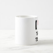 Mug J'adore le tennis de table (Centre)