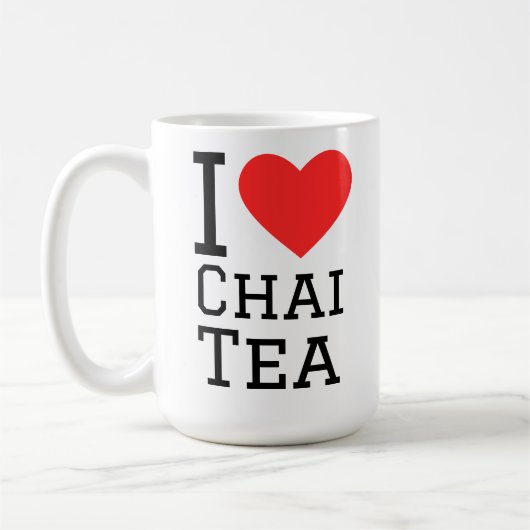 Mug J'adore le thé chai (Gauche)