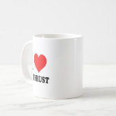 Mug J'adore le Thrust des hanches (Devant gauche)