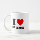 Mug J'adore le Thrust des hanches (Gauche)