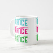 Mug J'adore le Trance (Devant gauche)