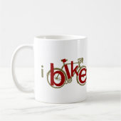 Mug j'adore le vélo (Gauche)
