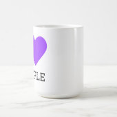 Mug J'adore le violet (Centre)