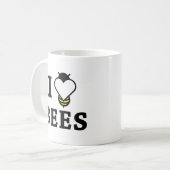 Mug J'adore les abeilles (Devant gauche)