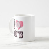 Mug J'adore les années 1890 (Devant gauche)
