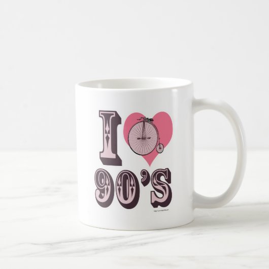 Mug J'adore les années 1890 (Droite)