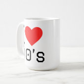 Mug J'adore les années 90 (Devant gauche)