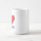 Mug J'adore les autruches (Centre)