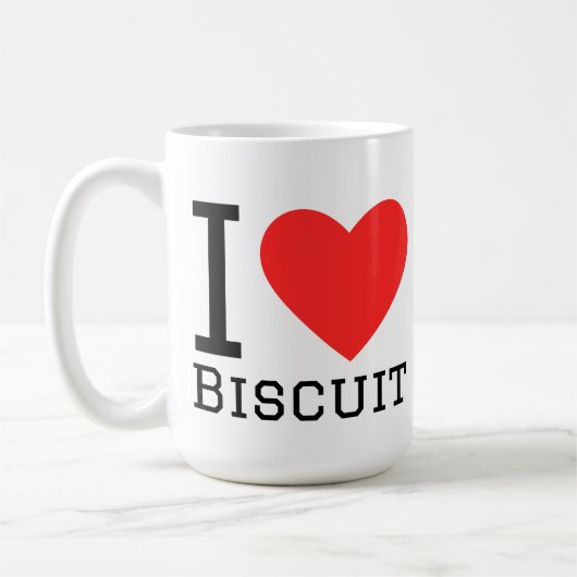 Mug J'adore les biscuits (Gauche)