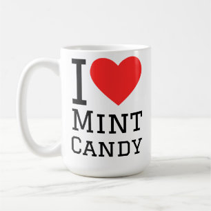 Mug J'adore les bonbons à la menthe