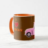 Mug J'adore les camions (camions de BBQ) (Devant gauche)