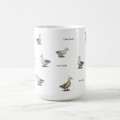 Mug J'adore les canards (Centre)