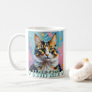 Mug J'adore les chats !