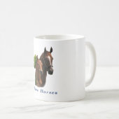 Mug J'adore les chevaux (Devant droit)