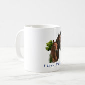 Mug J'adore les chevaux (Devant gauche)