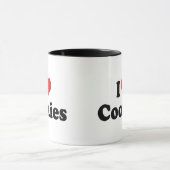 Mug J'adore les cookies (Centre)