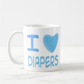 Mug J'adore les couches-culottes (Gauche)