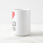Mug J'adore les dents en or (Centre)