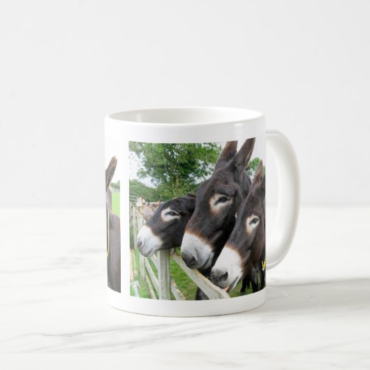 Mug J'adore les Donkeys ! (Devant droit)