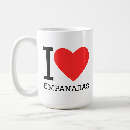 Mug J'adore les empanadas (Gauche)