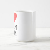Mug J'adore les films d'adolescents (Centre)