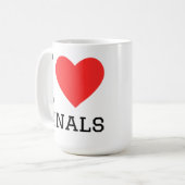 Mug J'adore les finales (Devant gauche)