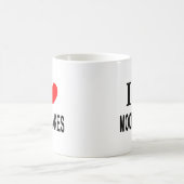 Mug J'adore les gâteaux de lune J'aime les gâteaux de  (Centre)