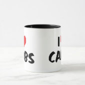 Mug J'adore les glucides (Centre)