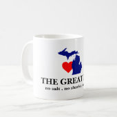 Mug J'adore les Grands Lacs (Devant gauche)