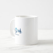 Mug J'adore les grosses décharges Funny Snow Ski Resor (Devant gauche)