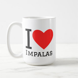 Mug J'adore les impalas
