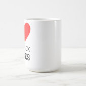 Mug J'adore les jeux de type sandbox (Centre)