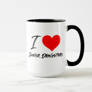 Mug J'adore les Junior Dragsters qui font de la course