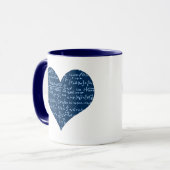Mug J'adore les maths (Devant gauche)