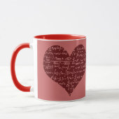 Mug J'adore les maths (Gauche)