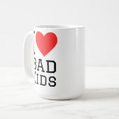 Mug J'adore les mauvais enfants (Devant gauche)
