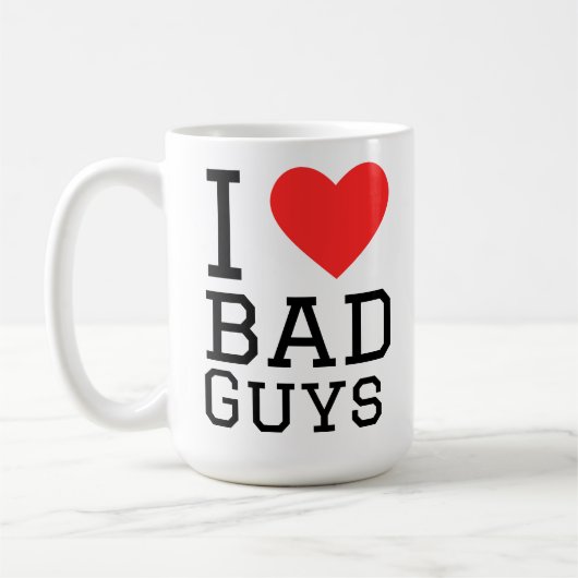 Mug J'adore les méchants (Gauche)