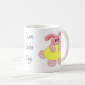 Mug J'adore les œufs de Pâques (Devant droit)