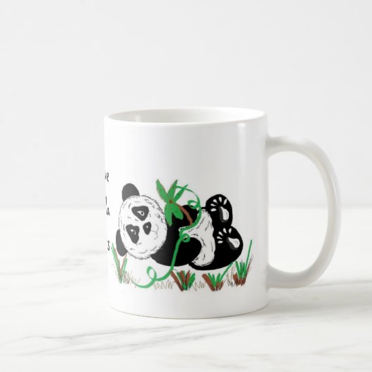 Mug J'adore les pandas (Droite)