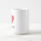 Mug J'adore les paons  (Centre)
