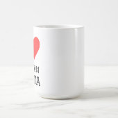 Mug J'adore les pâtes italiennes (Centre)