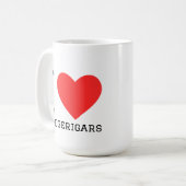 Mug J'adore les perruches (Devant gauche)