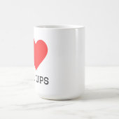 Mug J'adore les pompes (Centre)