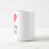 Mug J'adore les rondelles d'oignon (Centre)
