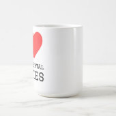 Mug J'adore les séries documentaires (Centre)