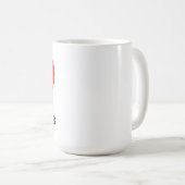 Mug J'adore les Seychelles (Devant droit)